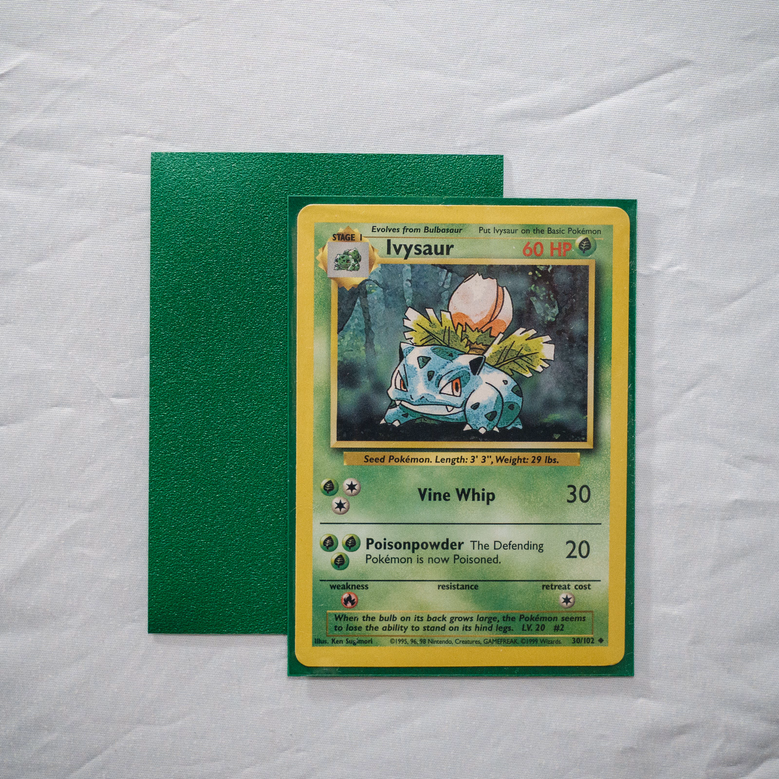Guardian Green, sleeve and sleeved card view